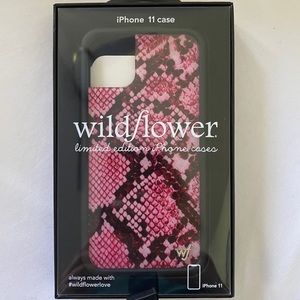 Pink SnakeSkin iPhone 11 Case